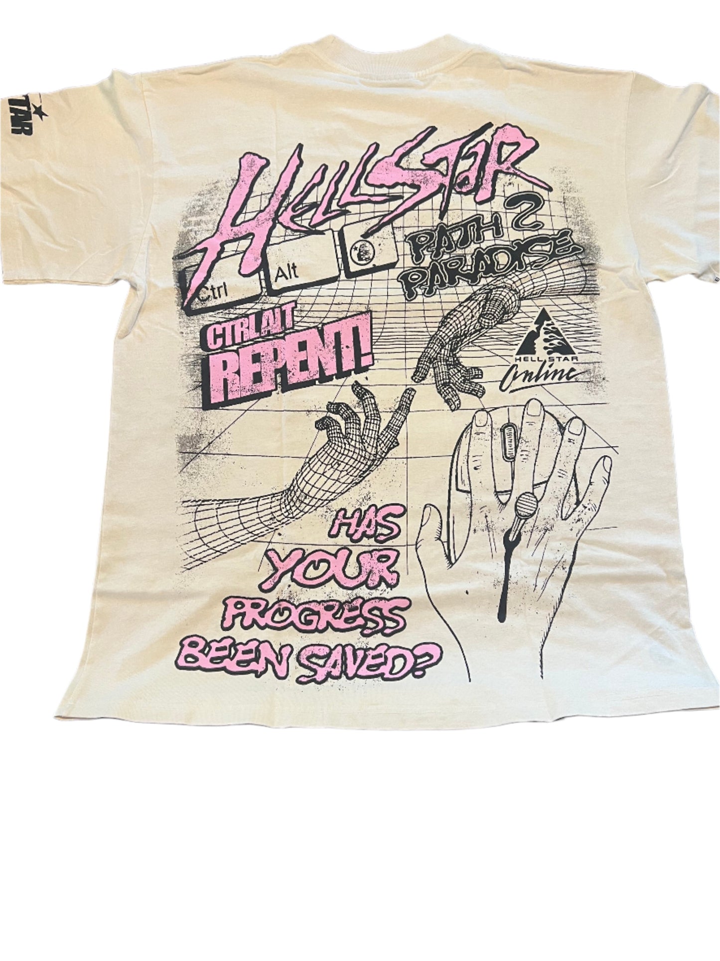 HELLSTAR CREAM SHIRT